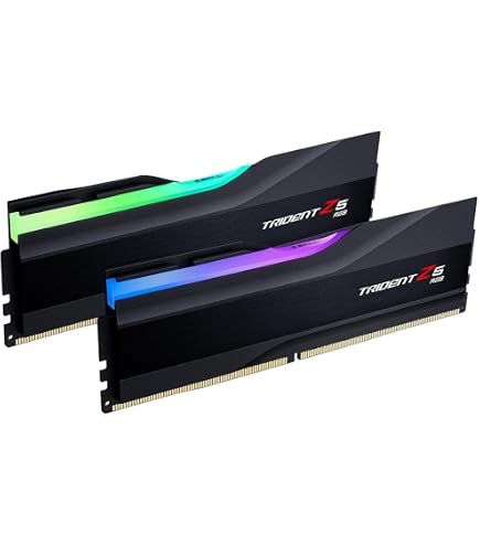 Amazon.com: 32GB G.Skill DDR5 Trident Z5 RGB 7200MHz CL34 1.40V